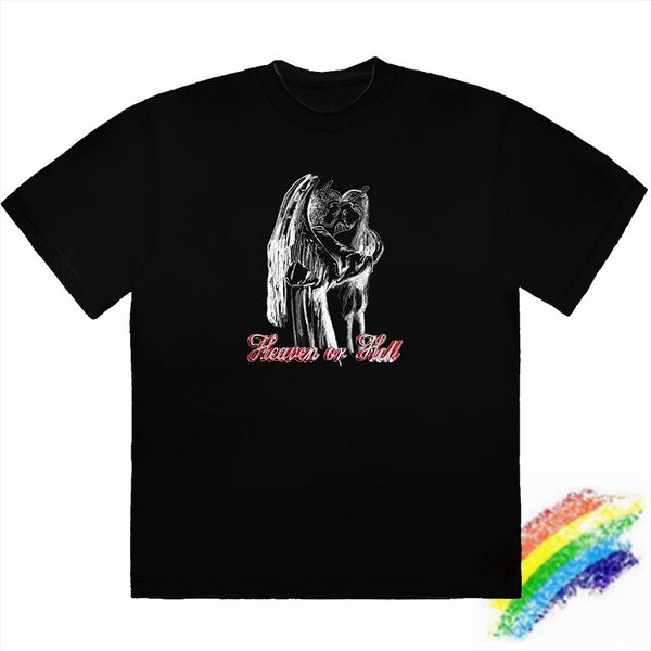 

2020ss t shirt men women 1 hip-hop t-shirt tees black white in stock, White;black