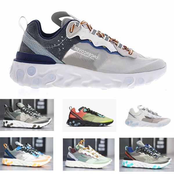 

2019 run react element 87 55 undercover sneaker for men & women lover running sport shoes