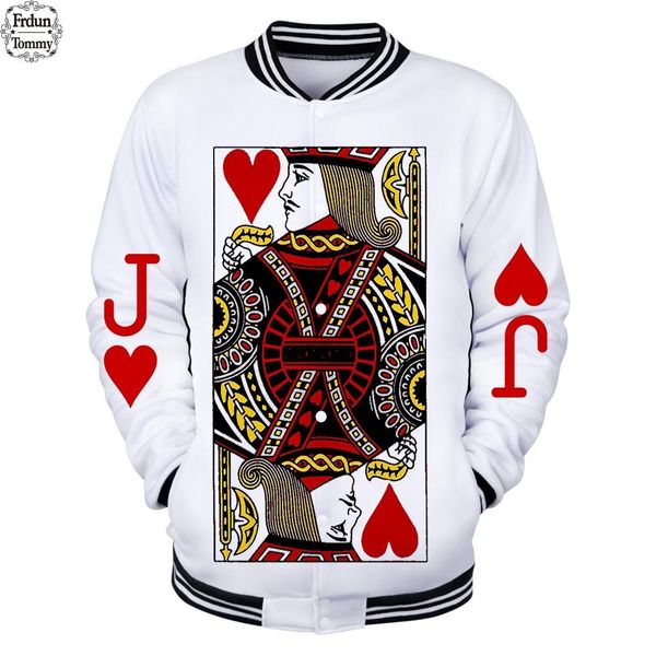 

frdun poker 3d jacket men 2019 exclusive fashion winter jacket men new style fashion casual 3d clothes xxs-4xl, Black;brown
