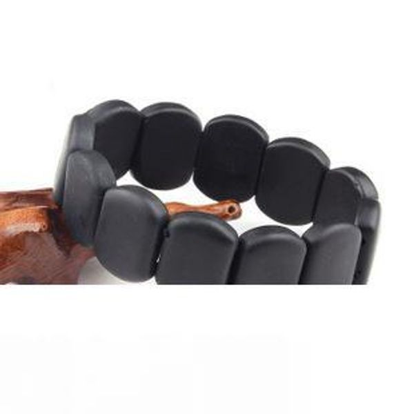 

натуральный камень биан черный массаж бусины биан браслет гуаша винтаж предотвратить болезнь для снижения высокого кровяного давления жира в, Black