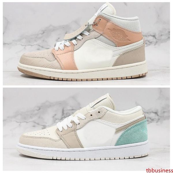 

new 1 milan mid basketball shoes 1s paris low mens trainers women designer sports sneakers size 12 with