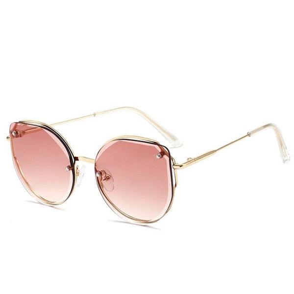 

fashion design kids sunglasses girl metal frameless personality children sun glasses boy gafas de sol uv400 ufwzc, Blue