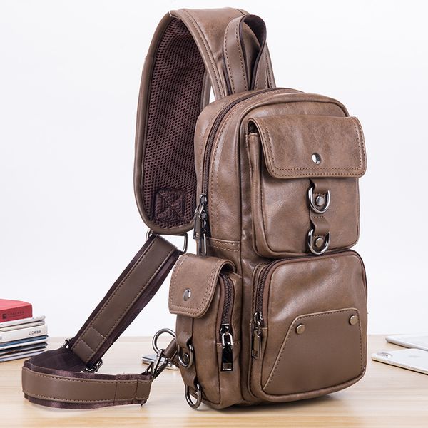 

chest bag men's shoulder bag fashion multifunctional messenger casual men's