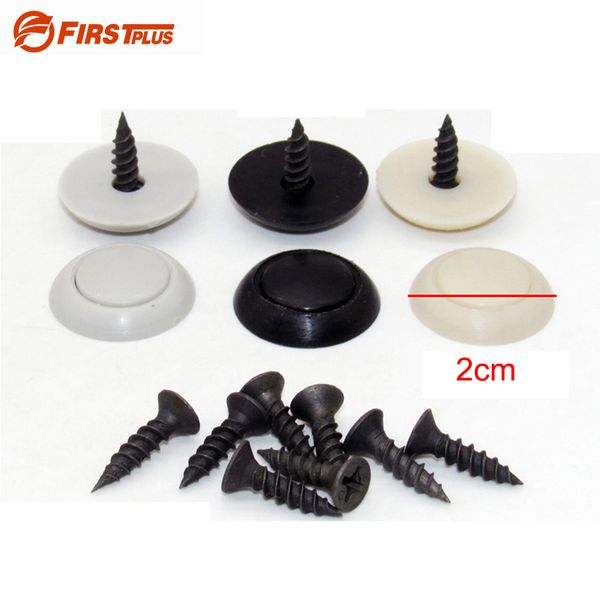 

50 x automotive car roof button snap rivets retainer auto screw clips plastic black grey beige