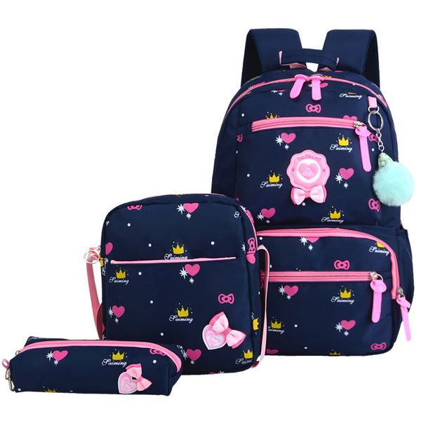 

kid's bags girls orthopedic primary school backpack mochila infantil children school bags kids princess schoolbags teenager