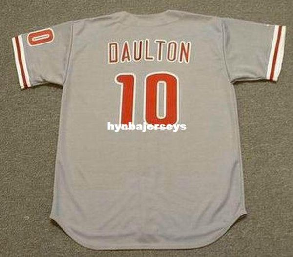 

custom darren daulton philadelphia stitched 1993 majestic vintage baseball jersey retro mens jerseys shirt, Blue;black
