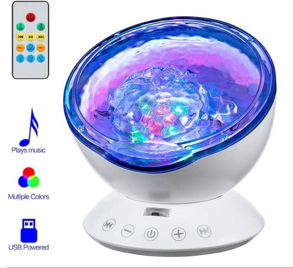 

usb led star night light music starry water wave led projector light bluetooth projector sound-activated projector light decor