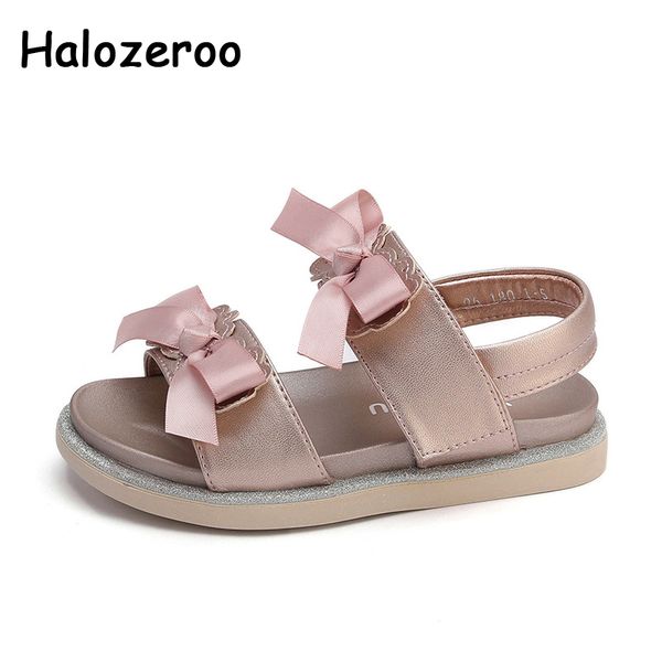 

new summer kids bow beach sandals children fashion brand shoes baby girls princess sandals soft dress shoes casual 2020, Black;red