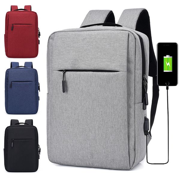 

lapbackpack usb charging 15.6 inch women men school bags for teenage girls college travel backpack male new 20
