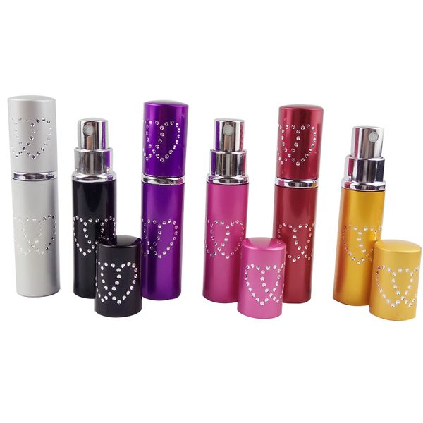 

2pc 5ml under-filled small perfume spray bottle wedding souvenirs gifts for guests point perfume bottled atomizer makeup storage