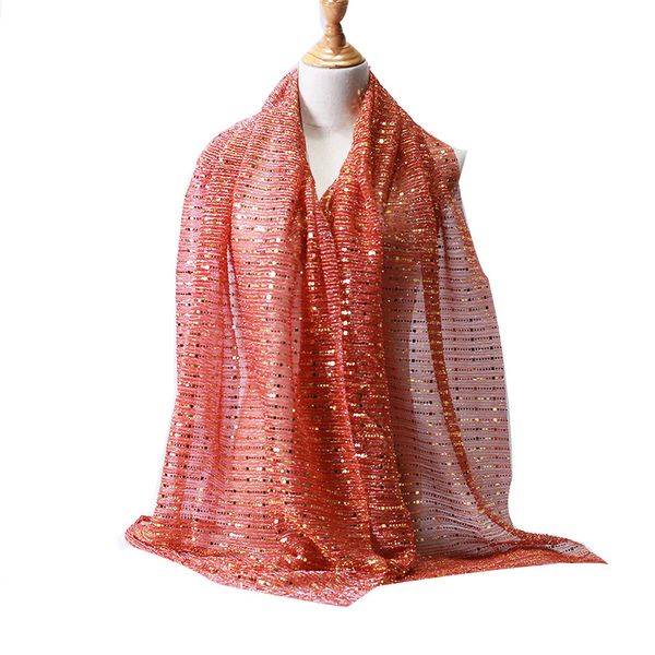 Wholesale-designer lenço novo estilo nacional oumeifeng lantejoulas transversal turbante muçulmano capa muçulmana cair xaile mulheres moda cativante