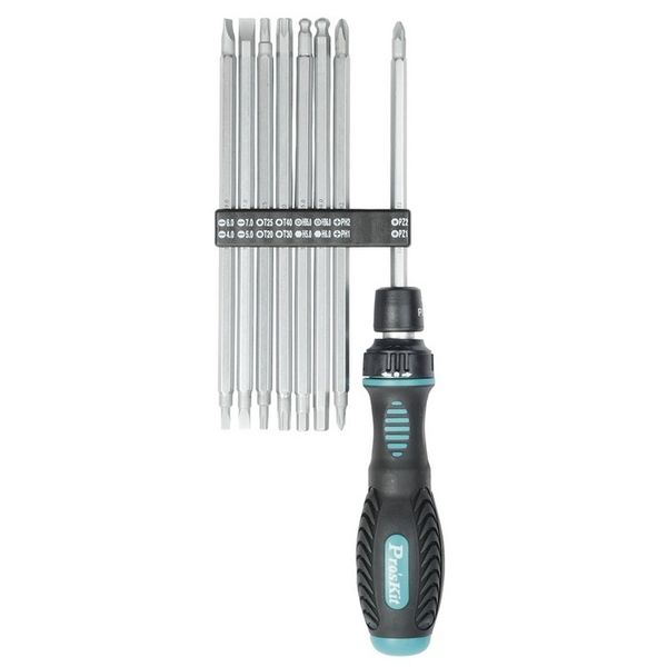 

pro'skit sd-9816 16-in-1 reversible ratchetprecision screwdriver set