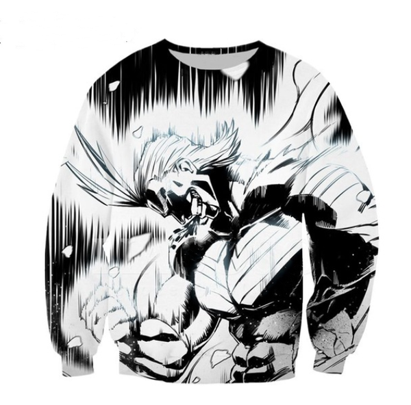 

2019 new anime boku no hero my hero academia cosplay 3d printed sweatshirt men women long sleeve tracksuit pullover harajuku b207, Black