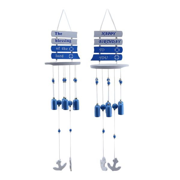 

set of 2 wind chime outdoor hanging windchime office bedroom garden decor