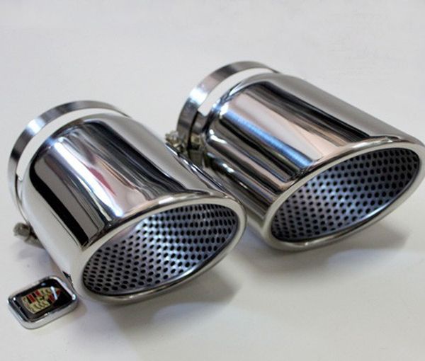 

stainless steel 2pcs exhaust muffler tube,exhaust pipe,deafener for audi tt