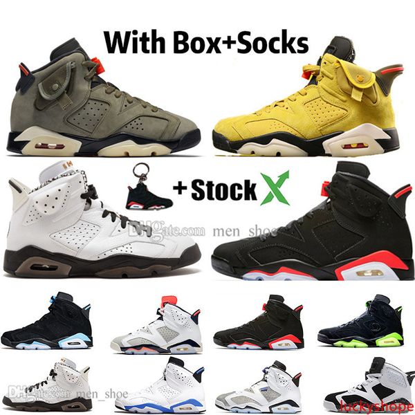 

travis scotts psg 6 6s mens basketball shoes cactus jack black infrared bred cny unc 3m reflective bugs bunny men sports designer sneakers