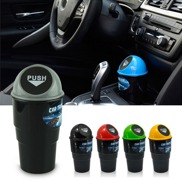 

multi-color creative car trash can car mini trash can multi-purpose bucket