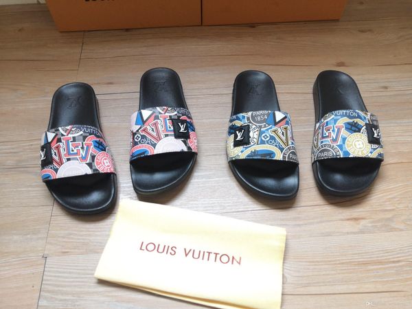 

2020 explosion models, the most fashionable men and women, casual and comfortable sandals and slippers, low-key luxury, non-slip brand effec, Black