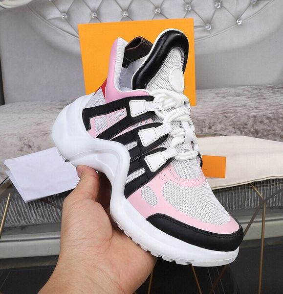 

golden archlight sneaker известные дизайнерские туфли мужские лучшие качества кроссовки женская обувь люкс повседневная мода дышащий athleti, Black