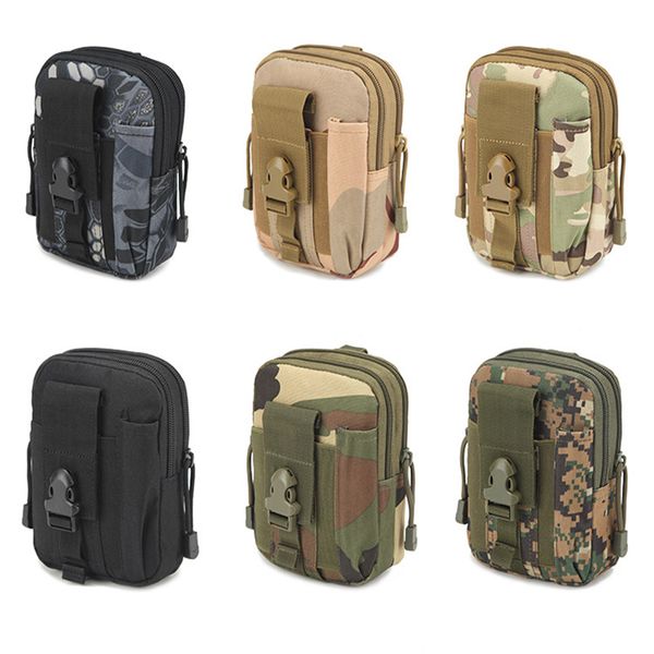 

outdoor bags waterproof nylon tactical waist hunting bag men pouch belt running travel camping hiking