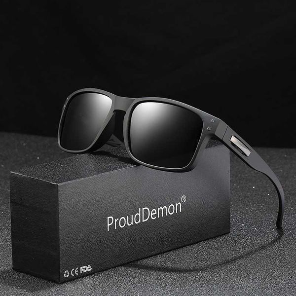 

vintage rectangle metal frame sunglasses sport men women polarized classic mirror sunglasses driving brand designer uv400, White;black
