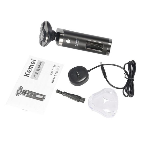 

men wet dry razor smart usb charging shaver beard face trimmer body wash device