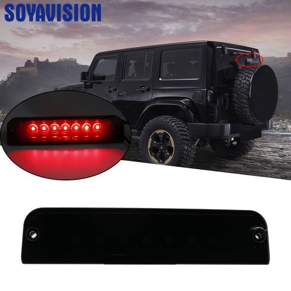 

car high positioned mounted additional rear third brake light slamp for 97-06 wrangler tj