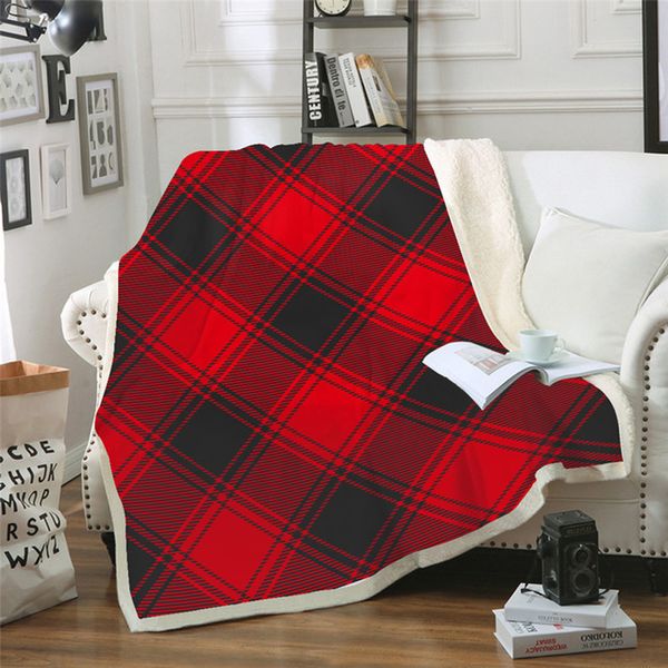 

plaid blankets beddingoutlet double layer coral fleece blanket for kids throw blanket towel bedding sheet home travel