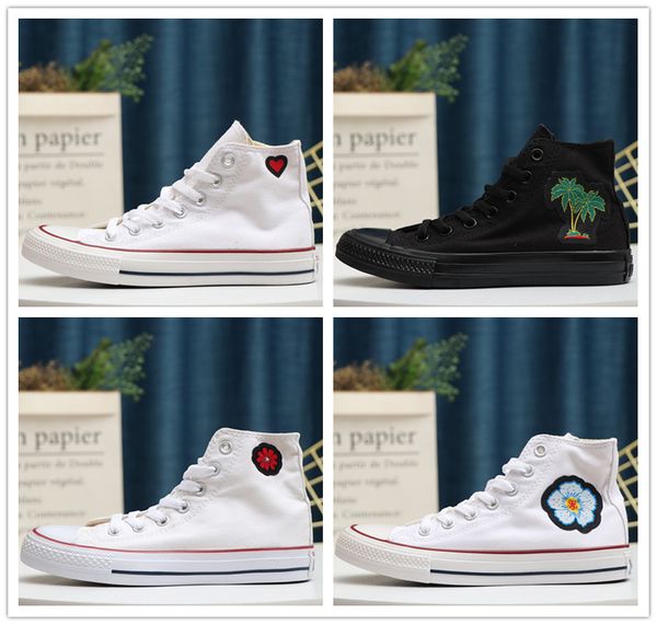 

new arrival chuck all star high casual shoes for men women black white training canvas shoes classic fashion sports sneakers trainers 35-44