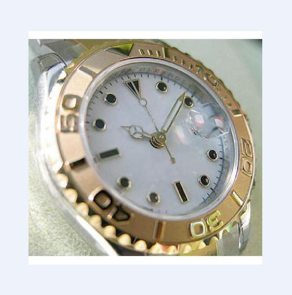 

wholesale mens watches fashion mechanical president with original box casual modern lady womens watches new ladies ss/18k yell, Slivery;brown