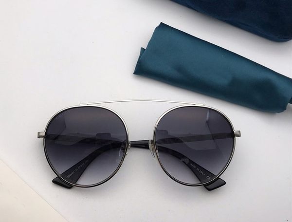 

women man square sunglasses clear glitter frame grey fashion sunglasses for new with box numgg190124-11, White;black