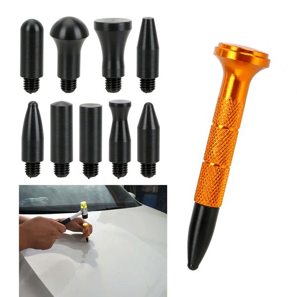 

leepee 9 piece/set metal leveling pen automobile dent repair tool car accessories