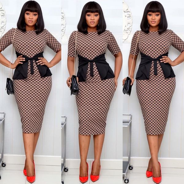 

african clothing good quality cross-border supply printing large size printed dress dresswomend051, White;black