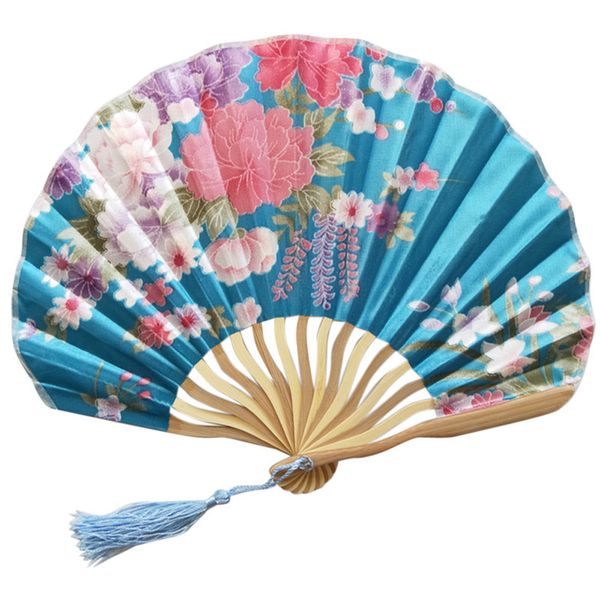 

2019 новый китайский стиль ручной вентилятор bamboo paper folding fan party decor свадьба # zz0226