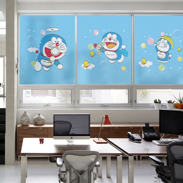 Compre 5 Tamanos Privacidad Ventana Pelicula Solar Etiqueta De