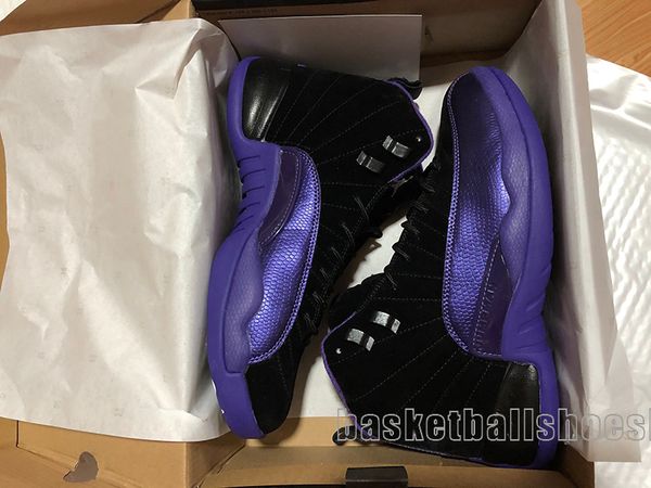 

outlet with box 2020 mens basketball shoes sneakers 12s xii flu game royal taxi fiba for men sports shoes high cut red purple