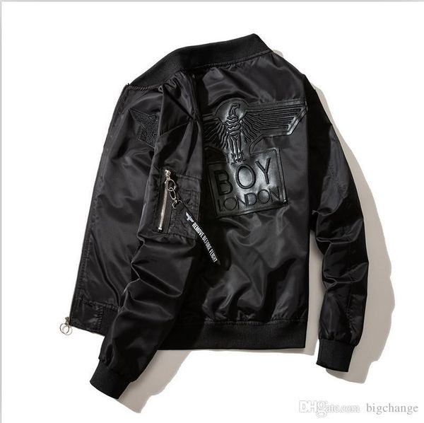 

new european american streetwear harajuku men women bomber jacket embroidered womens mens jackets and coats plus size, Black;brown
