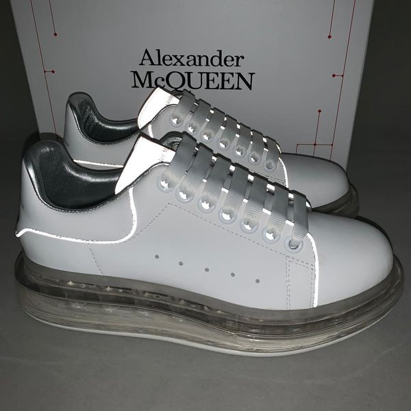 

new high-end women's luxury casual sports shoes fashion brand autumn and winter style air cushion outsole luminous shoes jth, Black