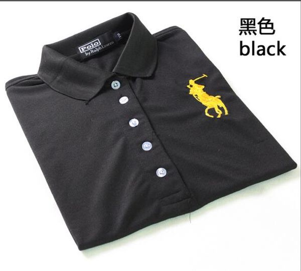 

womens t shirts cotton fashion short sleece designer ralph lauren ladies tees 100% womens t shirt clothes blace red white