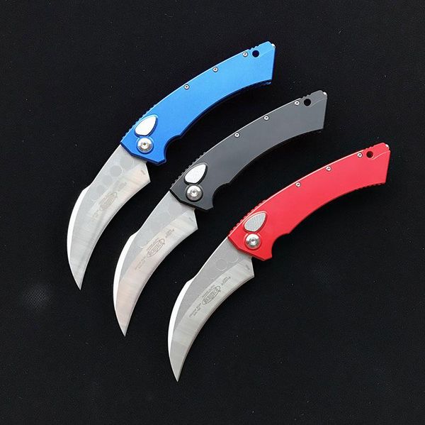 

Лидирующий! Micro-тек Керамбит ножей Hawk Auto Proof Run нож MIC 166 Авиационный алюминиевый ручка карманный инструмент тактического EDC