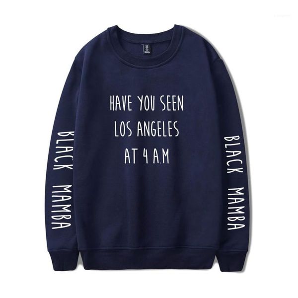

casual loose pullover couple clothing bryant rip hoodies letters printed hombres, Black
