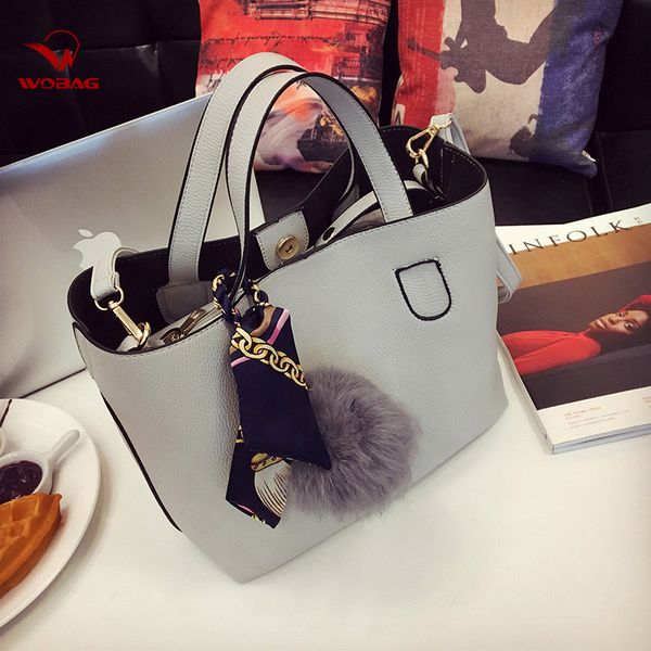 

soft pu leather women handbag two pieces female shoulder bag girls messenger bag casual women burgundy/black new fashion