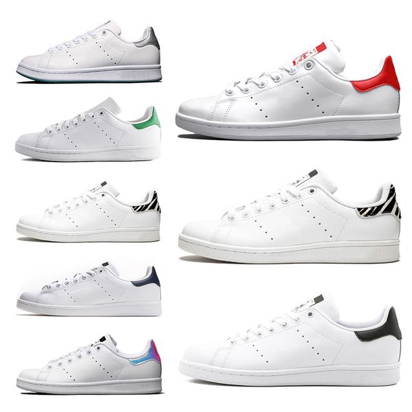 

stan mens women shoes smith sneaker green red black casual shoes fashion news leather walking