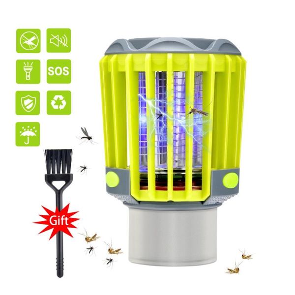

portable ip67 waterproof 3 in 1 mosquito killer camping lamp bug zapper anti mosquito night light for children baby