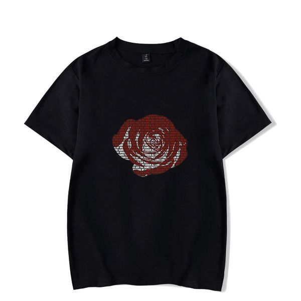 

летний сок wrld rip tshirts мужчины женщины рэпер сувениром топы с коротким рукавом, White;black