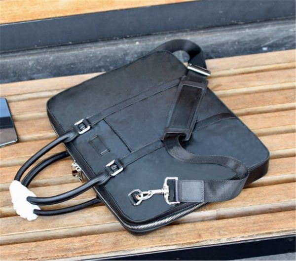

luxury shoulder bag men's bags designer handbag fashion briefcases genuine leather attache case good match handsome newset 7