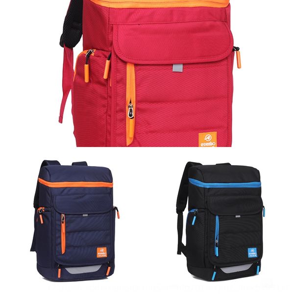 

canvas men's and women's general solid travel bag canvas backpack color backpack leisure travel bag