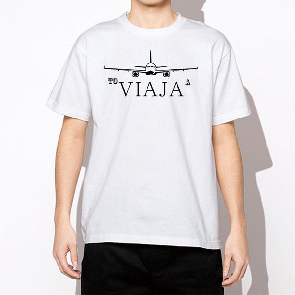 

футболки летние мужские самолет путешествия принт t рубашка мужчины хлопок harajuku свободного покроя основные коротким рукавом топы мужской, White;black
