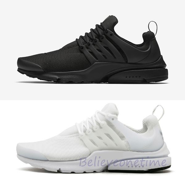 

presto triple black white br qs running shoes for women mens essential breathe prestos trainers trainning walking designer sneakers 36-46