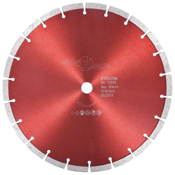 

diamond cutting disc steel 300 mm common tools